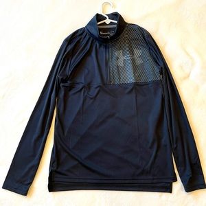 Under Armour Boys Zip Pullover heatgear Loose Fit